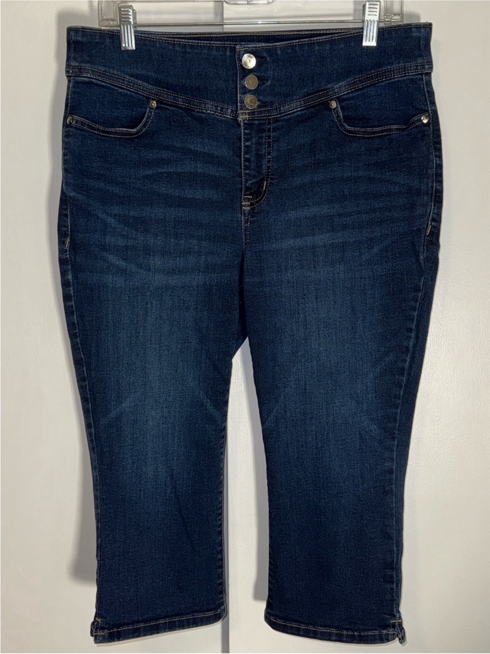 Lane Bryant High Rise Jegging Crop Jeans Flex Waistband Women’s 14
